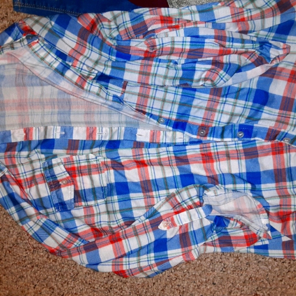 Beautiful plaid button up